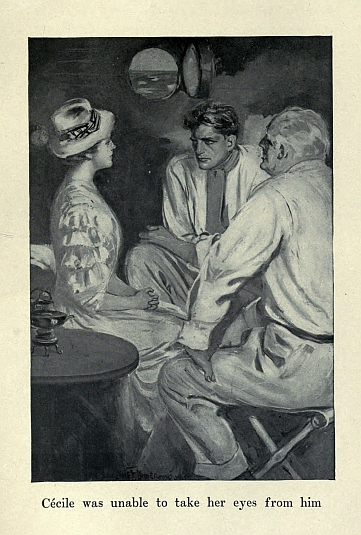 Cécile was unable to take her eyes from him