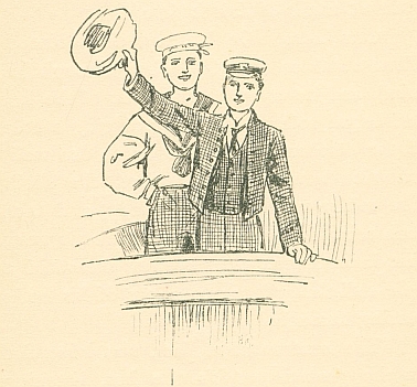 (Jack Villiers waving turban)