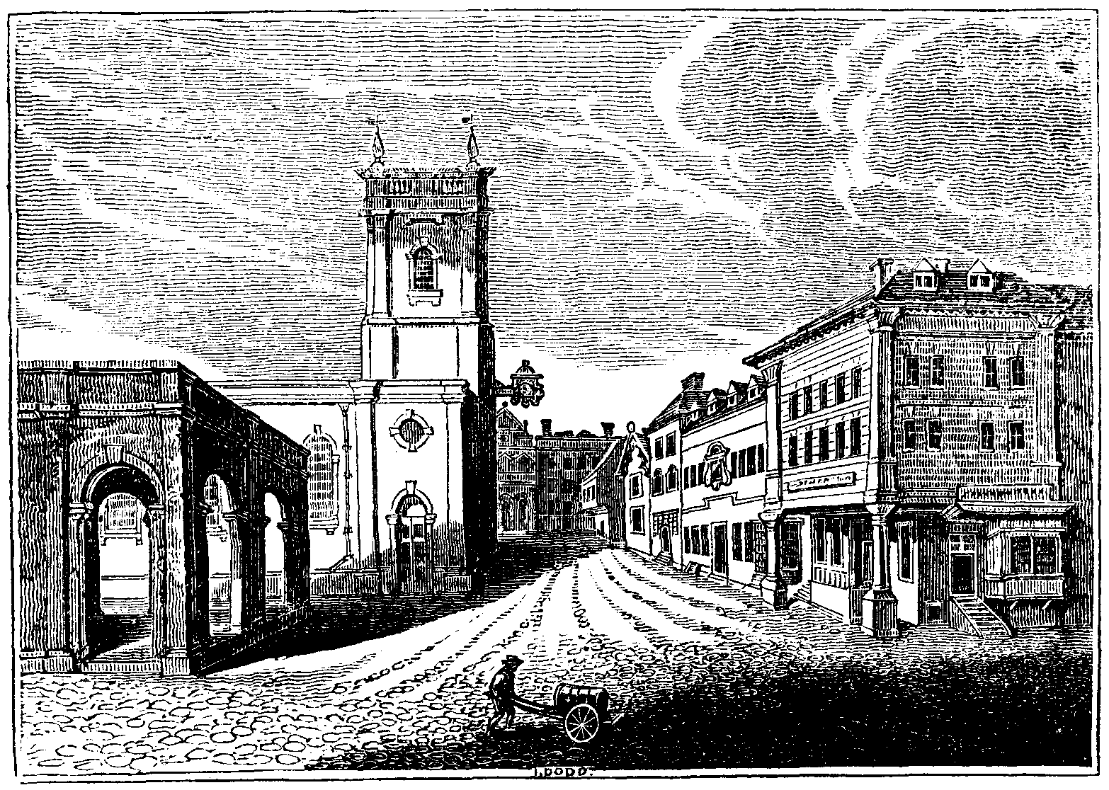 Birthplace of Dr. Johnson, at Lichfield.