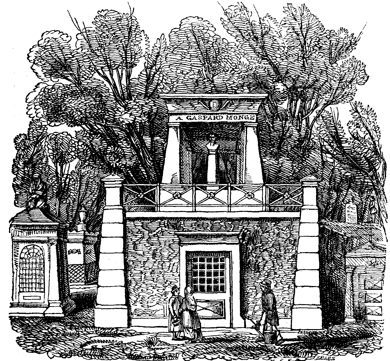Gaspard Monge's Mausoleum