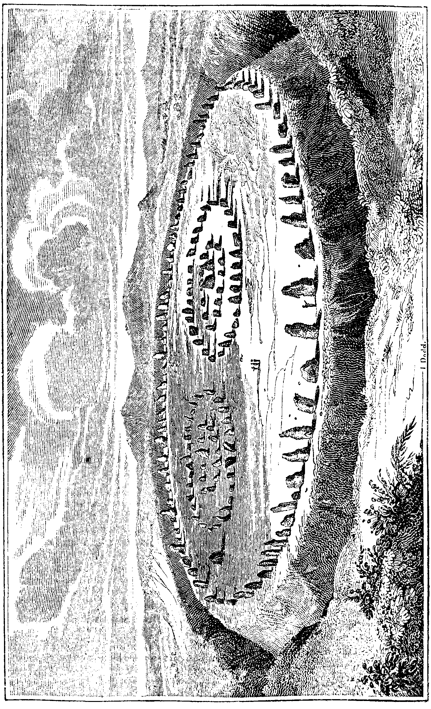 Grand Druidical Temple at Abury.