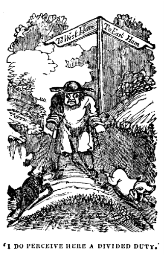 'I DO PRECEIVE HERE A DIVIDED DUTY'