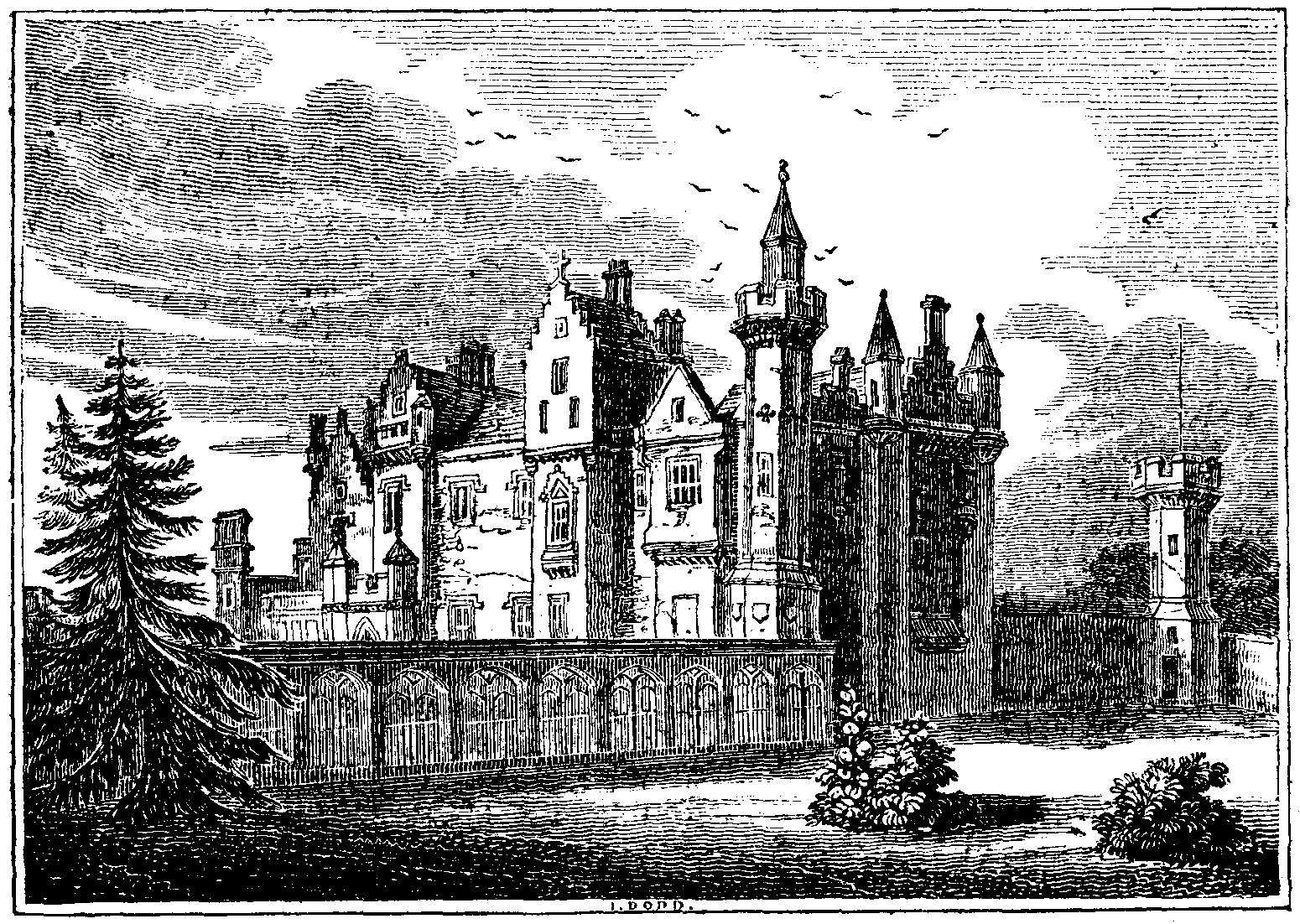ABBOTSFORD, (FROM THE GARDEN, see page 247.)