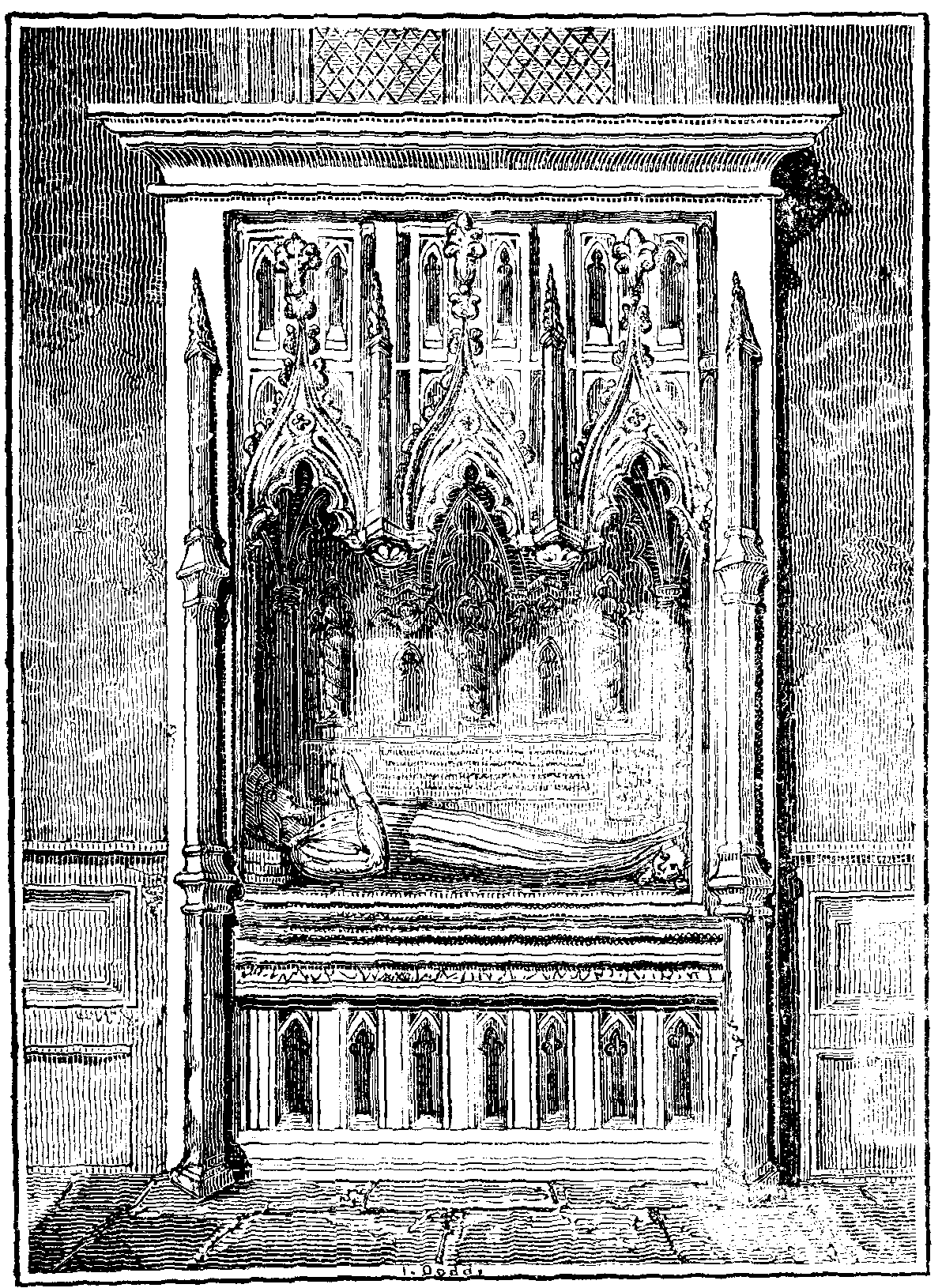 Tomb of Gower, the Poet.