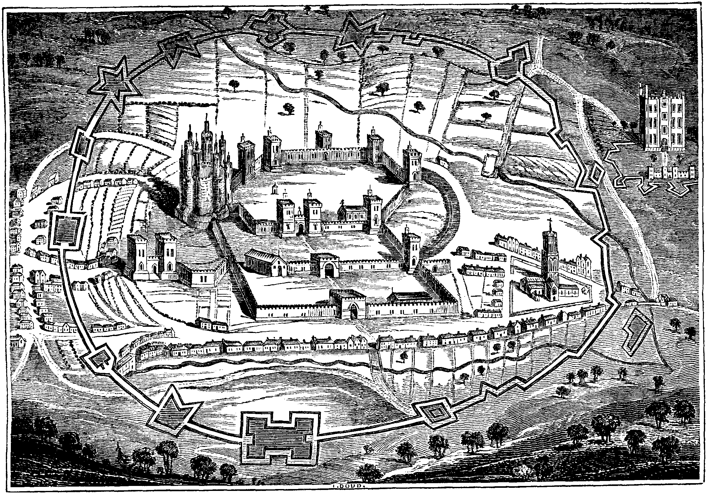 PONTEFRACT CASTLE, 1648.