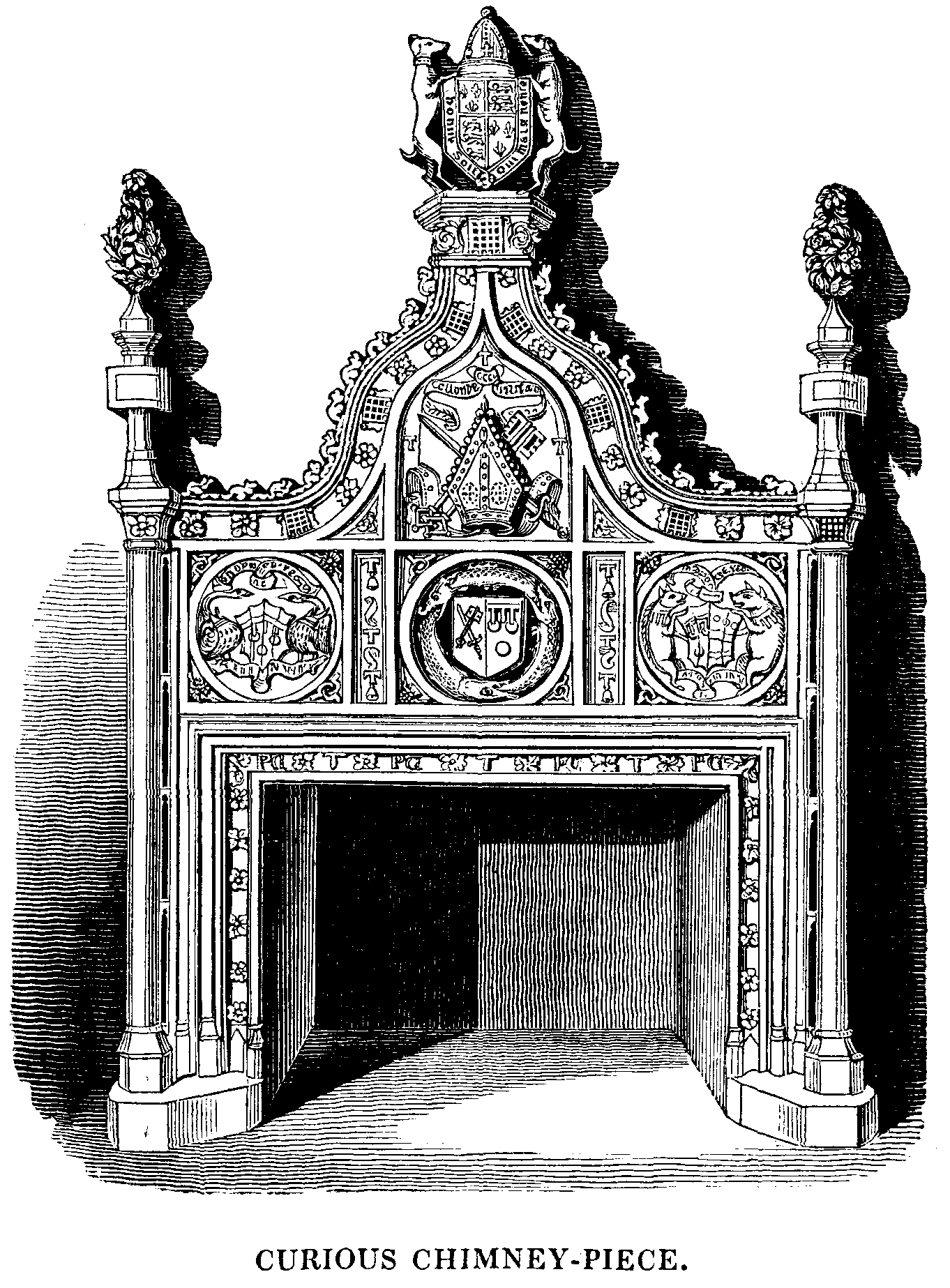CURIOUS CHIMNEY-PIECE.