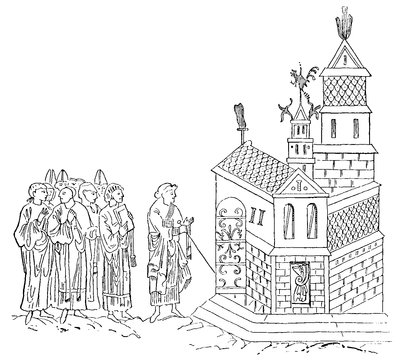 Consecration of a Saxon Church