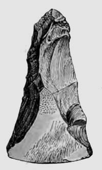 SHELL-HEAP AXE.