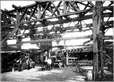 Telpher Structure and Loading Platform, First Avenue Shaft Telpher Structure and Loading Platform, First Avenue Shaft