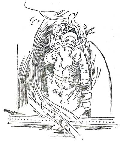 St. Nick with sack