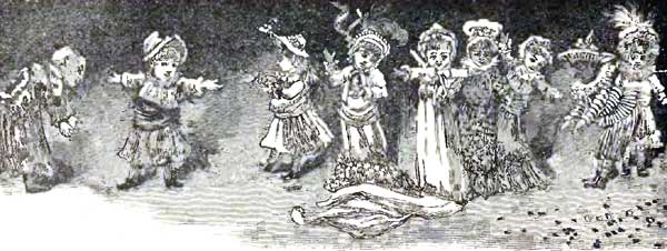 dolls partying
