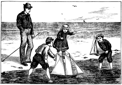 THE DELIGHTS OF THE SEASIDE. THE DELIGHTS OF THE SEASIDE.