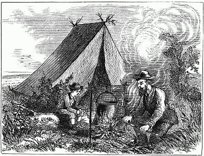 Camping out Camping out