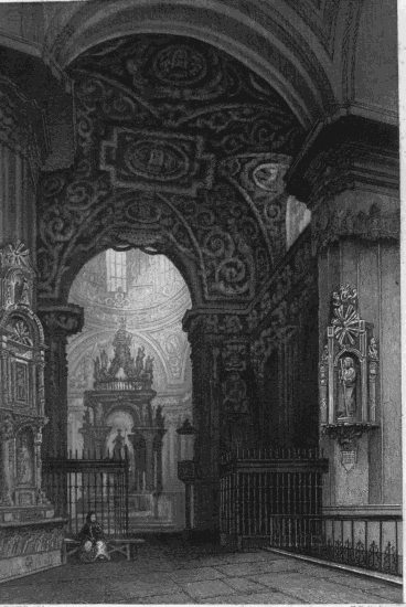 CHAPEL OF SAN ISIDRO, IN THE CHURCH OF SAN ANDRES, MADRID. CHAPEL OF SAN ISIDRO, IN THE CHURCH OF SAN ANDRES, MADRID.