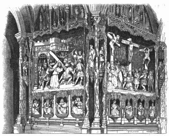 SCULPTURE IN THE APSE. SCULPTURE IN THE APSE.