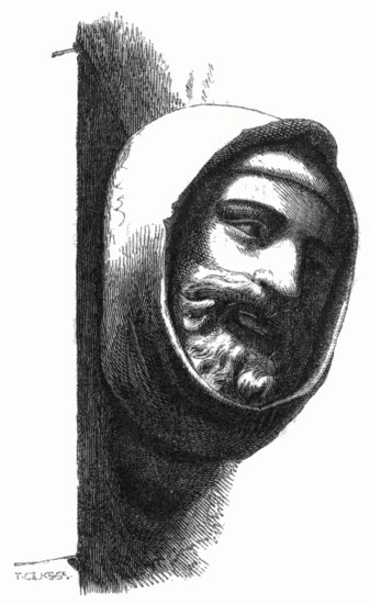 HEAD OF SAINT FRANCIS. HEAD OF SAINT FRANCIS.