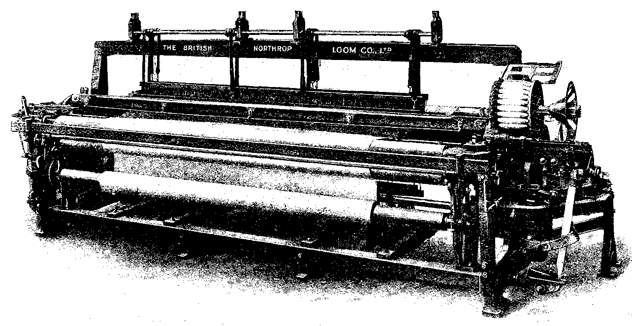 Advertisement: THE BRITISH NORTHROP LOOM CO., LTD.