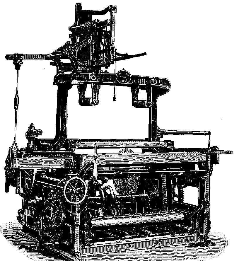 FIG. 37 DOBBY LOOM