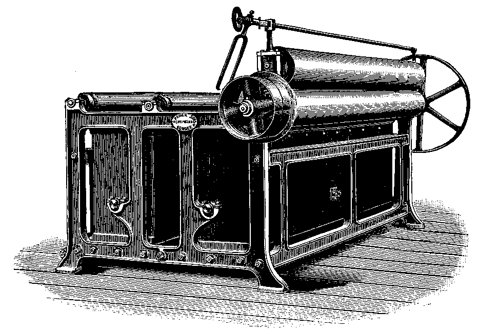 FIG. 43 DAMPING MACHINE