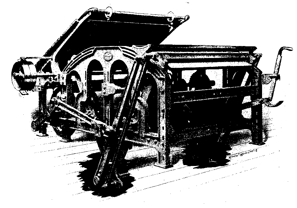 Fig 46 FOLDING, LAPPING OR PLEATING MACHINE