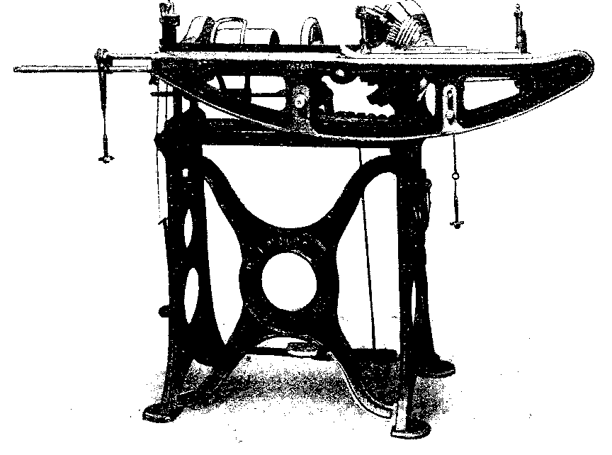 FIG. 49 OVERHEAD (LAING) SACK SEWING MACHINE