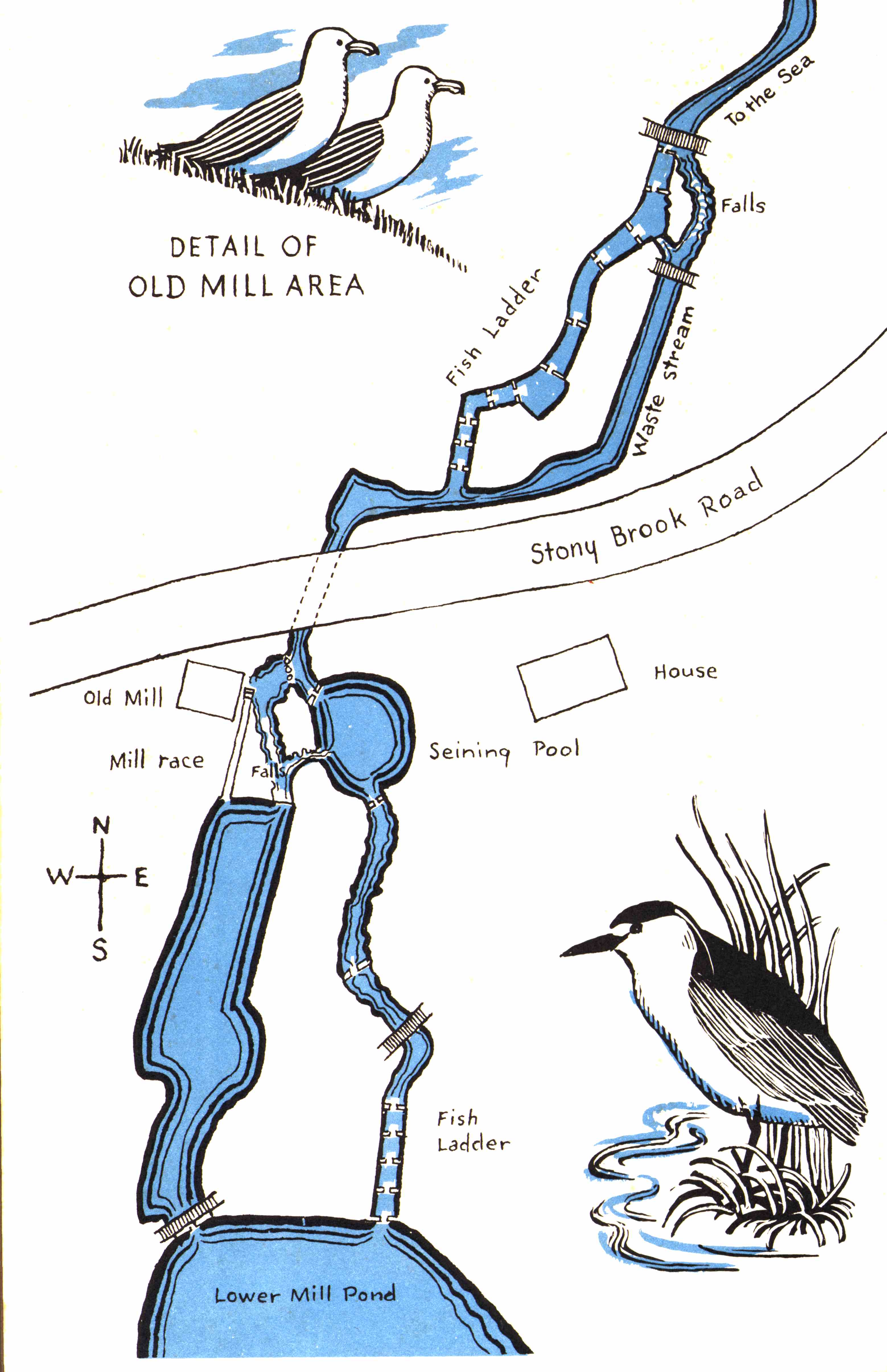 Map of mill area