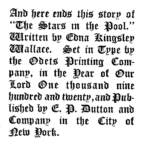 End Page