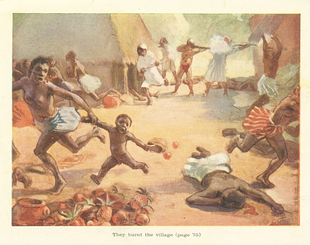 They burnt the village