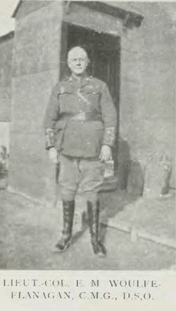Lieut.-col. E. M. Woulfe-Flanagan. C.M.G. D.S.O. Lieut.-col. E. M. Woulfe-Flanagan. C.M.G. D.S.O.