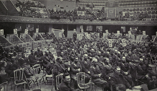The Paris Caucus This gathering had no time for official photographers. A half hour before a session began one slipped in and took this picture with more than half the caucus delegates absent