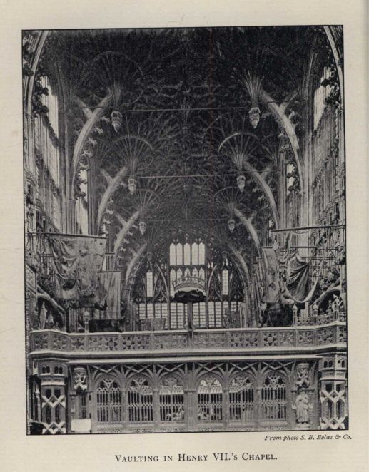 VAULTING IN HENRY VII.'s CHAPEL.