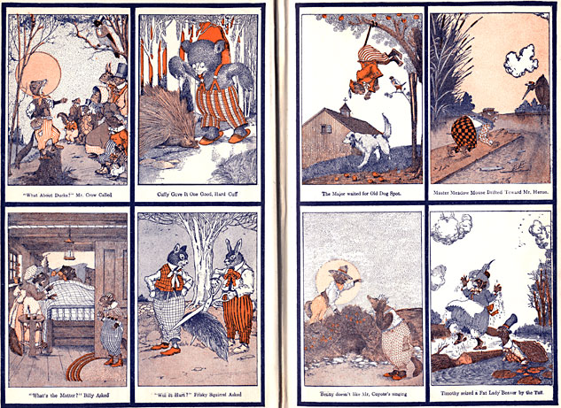 Front endpapers