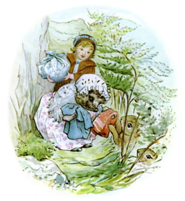 Delivering bunny clothes Delivering bunny clothes