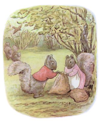 Tying Bags of Nuts Tying Bags of Nuts