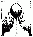 Back of his head