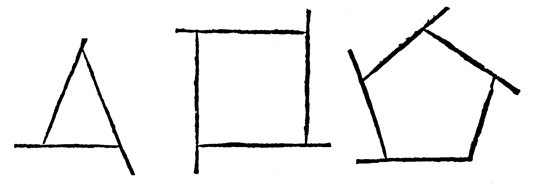 Outer angles.