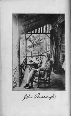 Signature: John Burroughs Signature: John Burroughs