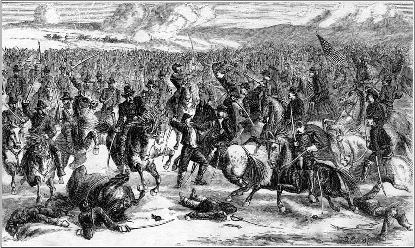 CAVALRY FIGHT AT BRANDY STATION, JUNE 9th, 1863.