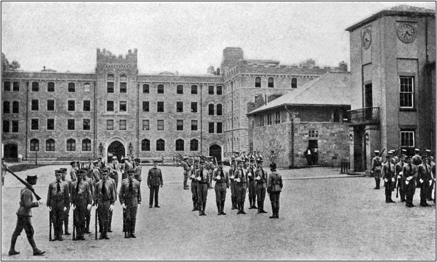 CADETS AT DRILL, WEST POINT
