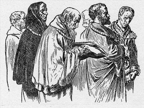THE MEN OF CALAIS ARE SPARED° THE MEN OF CALAIS ARE SPARED°