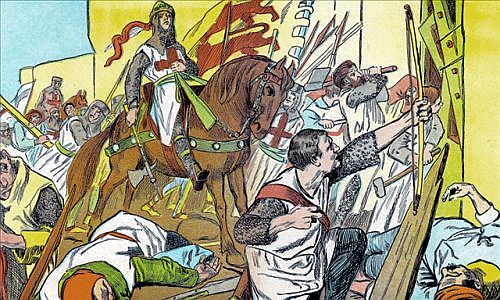 RICHARD LION HEART FIGHTING IN THE HOLY LAND RICHARD LION HEART FIGHTING IN THE HOLY LAND