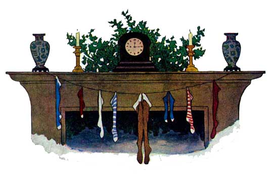 Stockings in the Fireplace Stockings in the Fireplace