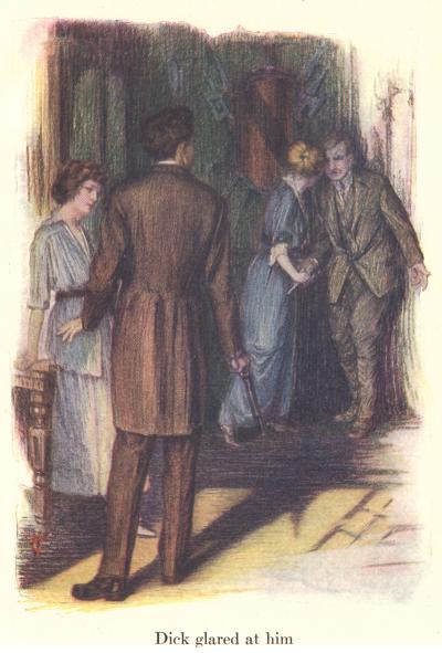 [Illustration: Dick glared at him]