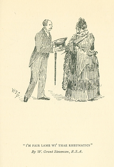 "I'M FAIR LAME WI' THAE RHEUMATICS" <i>By W. Grant Stevenson, R.S.A.</i>