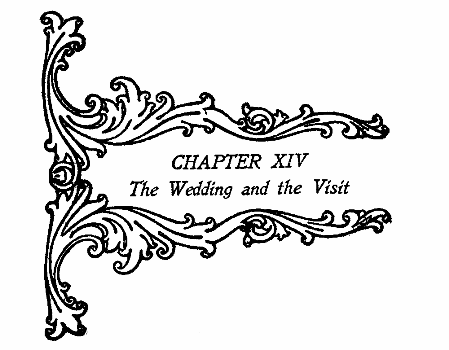 CHAPTER XIV The Wedding and the Visit CHAPTER XIV The Wedding and the Visit
