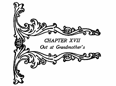 CHAPTER XVII Out at Grandmother's CHAPTER XVII Out at Grandmother's