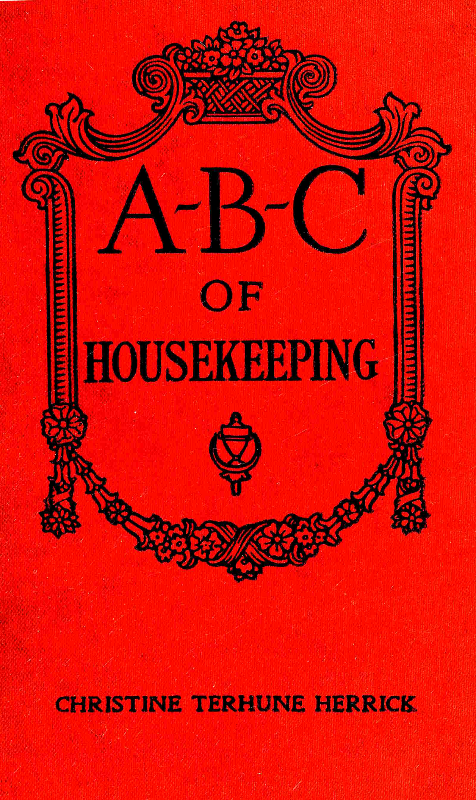 A-b-c Of Housekeeping