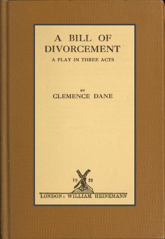 A Bill of Divorcement