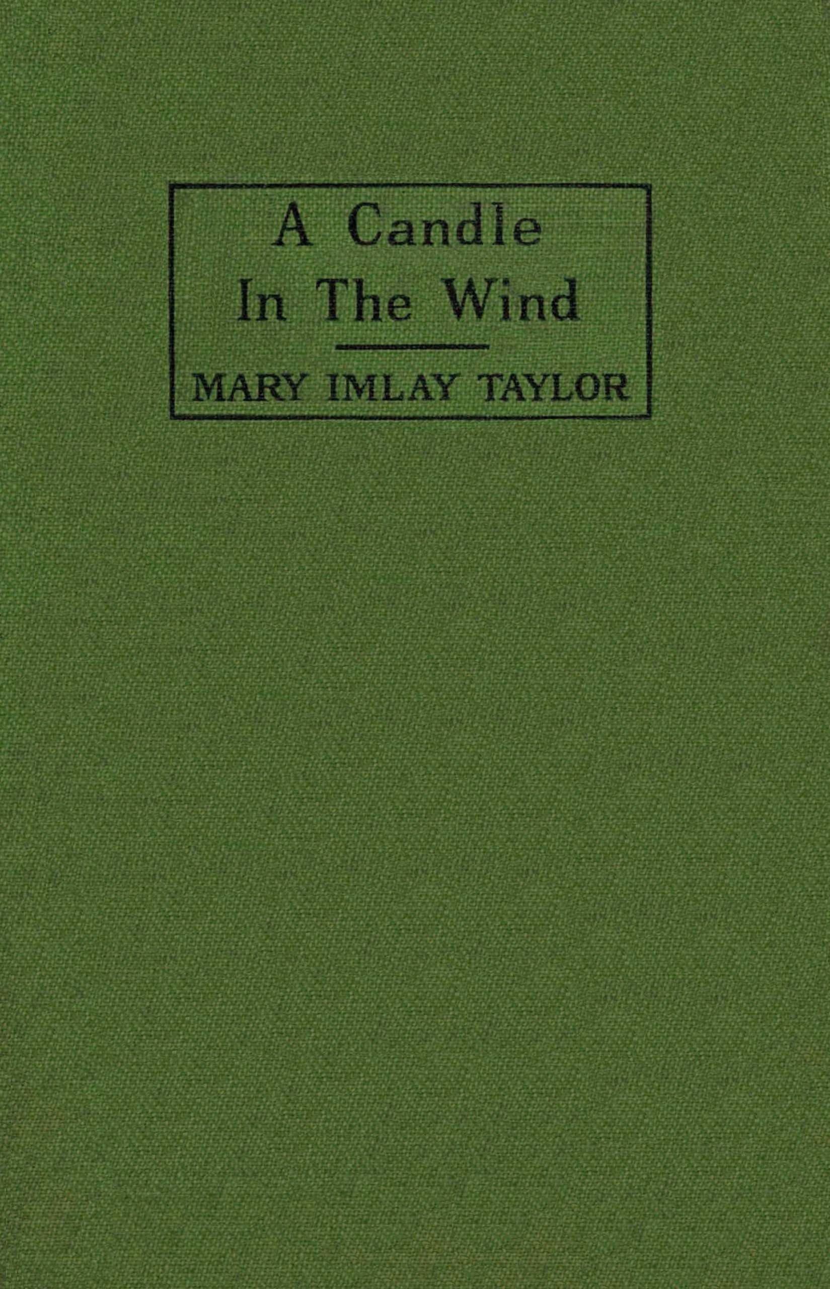 A candle in the wind