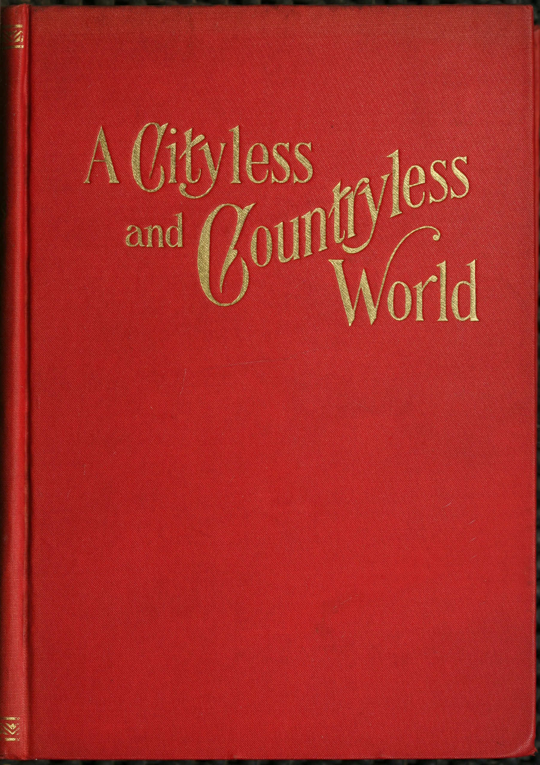 A cityless and countryless world